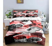 Pop  Singer J-Justin Bieber  Printing Bedding Set Duvet Cover Comforter Bed  Youth Kids Girl Boys Birthday Gift