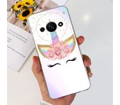 For Funda Xiaomi Redmi A3 Case 2024 Fashion Flower Transparent Silicone Soft TPU Phone Case For Xiomi Redmi A3 RedmiA3 4G Covers