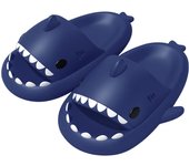 Hombre Mujer Chanclas Mujer Verano Comodas Chanclas Playa Mujer Antideslizantes de Suela Gruesa Zapatillas Tiburon Piscina