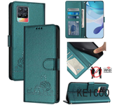 Para Oppo Reno 8 T 9 Realme Q3 Q3i Q5 V13 V25 Narzo 50 Pro Plus Sello Chino 4G 5G Soporte De Solapa Carcasa De Ranura De Tarjeta
