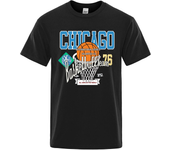 Camiseta de Baloncesto para Hombre, Camisa de Algodón,