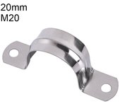 10Pcs Plumbing Tightening Horseback Hose Clamp Fastening Buckles M5-M100 5mm-100mm Saddle Clip 304 Stainless Steel Throat Hoop