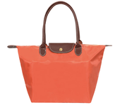 Women's nylon handbag, large capacity shoulder bag, raincoat, VIE, beach, shopping