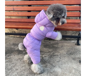 Warm Winter Pet Dog Clothes for Small Medium Cat Dog Coat Windproof Dog Down Jacket Pet Puppy Light-Weight Four Legs Hoodie Coat