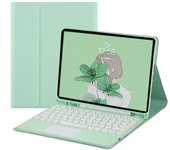 Wireless Magic Keyboard for iPad Pro Case 11 2024 Spanish Bluetooth Keyboard and Mouse