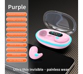 VAORLO Ultra Small Invisible Wireless Bluetooth 5.3 Earbuds Dynamic HIFI Surround Stereo Mini Earphones For Sports Gaming Sleep
