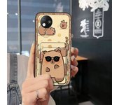 Full wrap Card sleeve Phone Case For ZTE Blade A35 Lite Fashion Design Anti-dust Durable Cartoon Cover Shockproof Cute