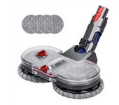 Electric Mop Attachment for Dyson V7 V8 V10 V11 V15 Vacuum Cleaner, Including Removable Water Tank