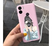 For Redmi A1 4G 2022 Case Women Fashion Pattern Soft Phone Case Back Cover For Xiaomi Redmi A1 Plus RedmiA1 A1+ Silicone Bumper