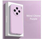 Funda protectora VIVO X100 Funda de teléfono silicona carcasa trasera de Resistente a caídas y desgaste