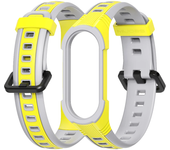 Strap for Mi Band 8 7 6 5 Silicone Bracelet for Mi Band 7 6 Strap Man Woman Breathable Rubber Watchband