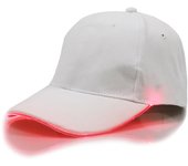 Adjustable LED Light Baseball Cap Sunscreen Neon Flashing Glow Rave Party Cap Cyberpunk Cotton Hip-hop Luminous Hat
