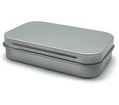 Frosted Iron Box Mini Metal Empty Storage Box Hinged Flip Lid Storage Supplies Nail Clippers