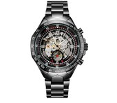 Moda negocio mecánico hombre reloj reloj mecánico automático
