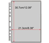 A4 Binder Photocards Holder Kpop Photo Card Page 2/3/4/9/10 Pocket Sleeves PVC Free Photo Album Refills 4x6 10x15 Pocket Sleeves