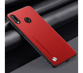 Luxury PU Leather Case For Honor 10 Lite Honor10 10Lite Back Cover Matte Silicone Protection Phone Case For Honor 8X Max Coque