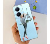 Transparent Soft TPU Slim Phone Cover For Vivo V29 Lite 5G V 29 Lite Back Case Child Fashion Cute Animals Cartoon Shell V29 Lite