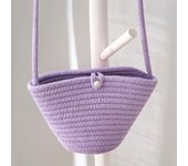 Shopper Tote Ladies Bag Casual Cotton Woven Women Handbag Small Weaving Shelll Beach Bag Shoulder Crossbody Bags