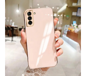Funda enchapada para Samsung Galaxy S22, S23 Ultra, S21, S20 FE Plus, A14, A72, A71, A54, A51, A52, A53, 5G, funda de silicona suave de lujo