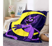 3D Printed Baby Blanket CATNAP DOGDAY Cartoon Smiling Critters Babes Carpet Super Soft Warm for Bedroom LivingRoom Sofa Bed Car