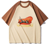 Greyhound Tee women streetwear summer Japanese top girl y2k clothes