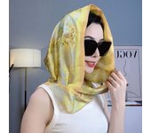 Simulation Silk Muslim Turban Fashion Sun-Resistant Soft Hijab Cap Breathable Headscarf Women