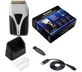 kemei 3383 powerful rechargeable electric shaver hair beard stubble facial electric razor for men bald head shaving machine