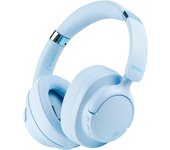 Siindoo JH-ANC630 Blue Active Noise Cancelling Wireless Headphones Over Ear Bluetooth earphones with Mic 70H Playtime Clear Call