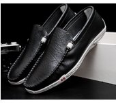 2023 Men Breathable Genuine Leather Loafers Trend Lazy Loafers Slip onltalian Designer Moccasins Men Loafers Summer Casua Shoes
