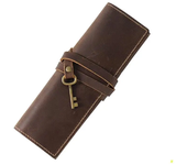 Pencil roll retro pencil wrap bag portable roll up pouch pen holder pencil holder organizer school supplies f19e