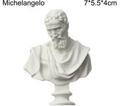 Nordic Celebrities Desktop Ornament Drawing Practice Greek Mythology Famous Sculpture Gypsum Bust Portraits Plaster Statue