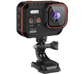 Action Camera 4K 60FPS Ultra HD WiFi Sport Cameras 170° Wide, Waterproof Camera with and Mounting Accessories Kit 128G TF Card