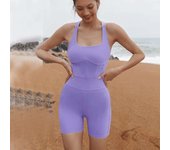 2025 Pad Nylon Spandex Patchwork Women's Gymnastics Set Yoga Bailey Sports Shorts Tight corset jumpsuit Activity suit