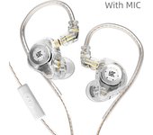 KZ EDX PRO Earphone 10mm Dual Magnetic Circuit Dynamic Drive Headphones HIFI Bass Music Earbud Sport Noise Cancelling Headset