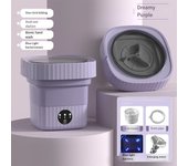 Mini lavadora portátil con secador centrífugo para el hogar y viajes, 10l