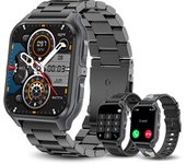 Reloj Inteligente Serie 9 para Hombres y Mujeres Resistente al Agua IP68 1.83' Actividad Fitness Llamada Militar para Android e iPhone