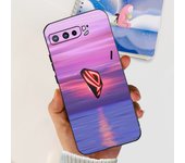 ForASUS Rog Phone 3 ZS661KS Case Soft TPU Bumper On Rog Phone 5 ZS673KS Phone 6 back Cover Black Matte Sililly Coque Phone3 Bag