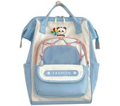 Mochila escolar, económica, de gran capacidad, impermeable, informal, con colores contrastantes, para la universidad, ligera, estilo coreano.