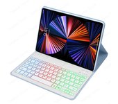 Spanish Keyboard for Xiaomi Redmi Pad SE 11 Inch 2023 Rainbow Backlit Keyboard Tablet Case