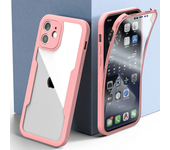 Funda completa 360 para iPhone 16 Pro Max 15 Plus 16E Funda para iPhone 15 14 11 Pro Max 13 12 Mini Funda protectora de pantalla para teléfono