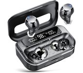 Newmsnr Powerful Bass Bluetooth Earphone Super HD Call Wireless Earbuds Noise Reduction Digital Power Display Sport Headset