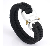 Pulsera con hebilla Cobra, supervivencia en el desierto, tejido de emergencia, cuerda de paraguas de siete núcleos, herramienta para exteriores, pulsera multifuncional