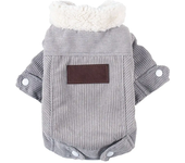 Soft Warm Dog Clothes Winter Padded Puppy Cat Coat Jacket for Small Medium Dogs Chihuahua French Bulldog Poodle Vest Pet Outfit