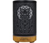 100ml Ultrasonic Humidifier Owl Pattern Cool Mist Essential Oil Aromatherapy Diffuser 7 Colors LED Light for Home Office Bedroom