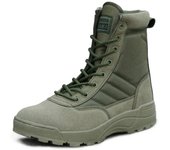 Botas tácticas de hombre, botas de combate de fuerzas especiales, botas de exterior para desierto, senderismo al aire libre, trabajo al aire libre