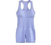 FKAFIT Women Yoga Rompers Workout Ribbed Square Neck Sleeveless Summer Bodycon Playsuit Sports Short Bodysuit