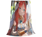 Genshin Blow Nahida Tighnari Nilou Blanket Anime throw blanket blanket bed sofa personalised Ultra soft warm Bedsprea