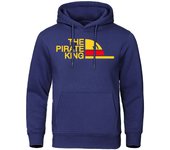 THE PIRATE KING Cotton Hoodies For Man 2022 Autumn Winter Fleece Hoodies Japanese Anime Men's Hoodie Streetwear Brand Pullover