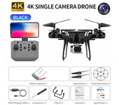 RC Drone con cámaras duales 4K, Wifi, FPV, HD, KY101, Altitude Hold, Gesture Mode, Ultra Long Flight Time, RC Quadcopter.