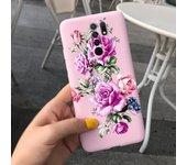 For Redmi 9 Phone Case 6.53 inch Xiaimi Redmi 9 Soft Silicone Phone Cases TPU Back Cover On Capa Redmi9 Cute Bear Cartoon Bumper
